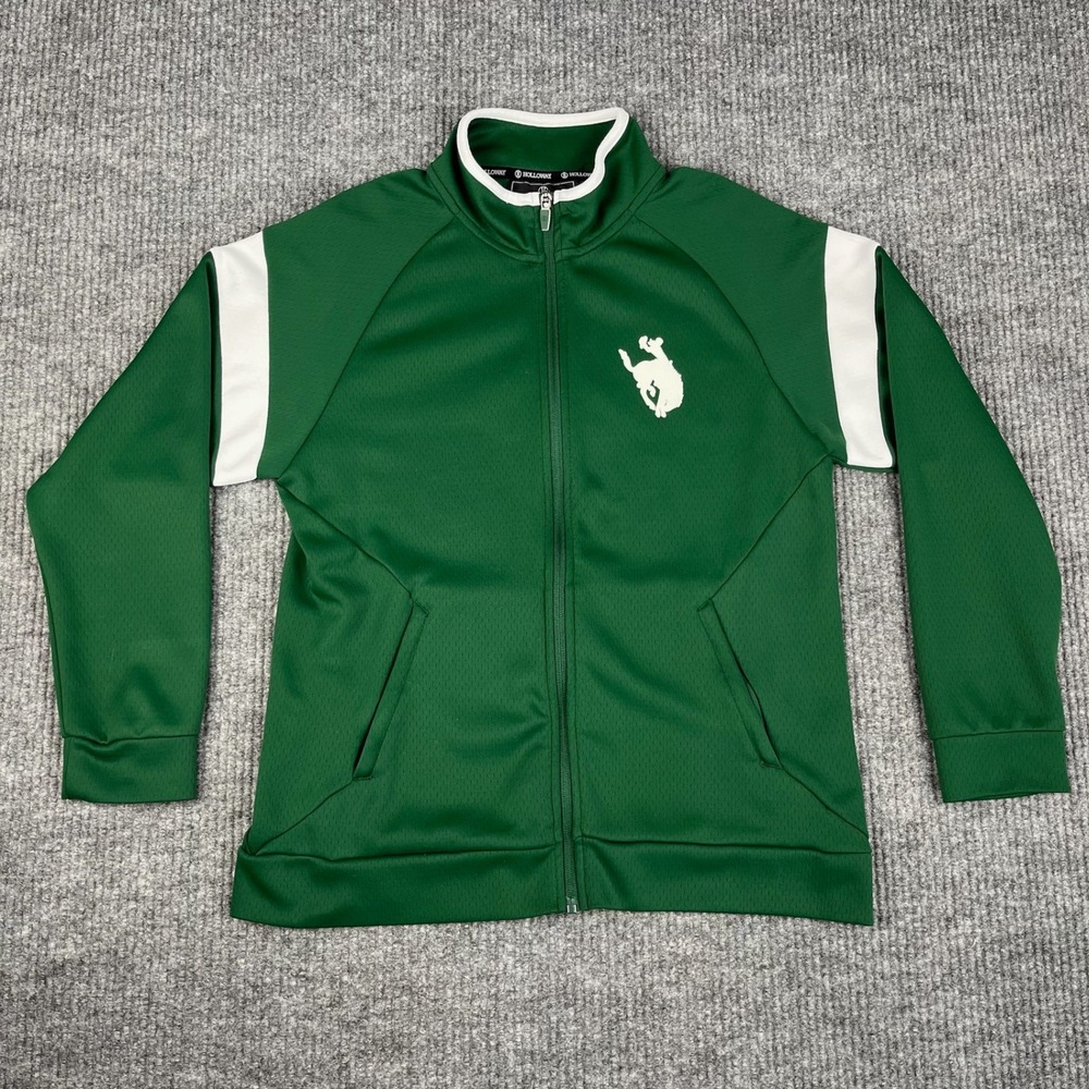 Holloway Jacket Womens M Full Zip Athletic Track Mascot Gym Warmup Rugby Varsity
